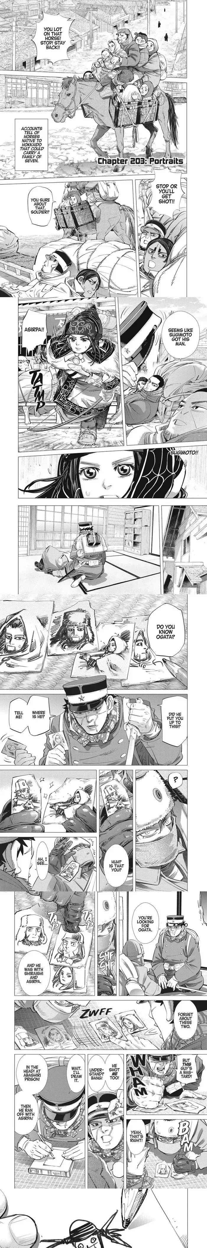 Golden Kamuy Chapter 203 image 1_optimized